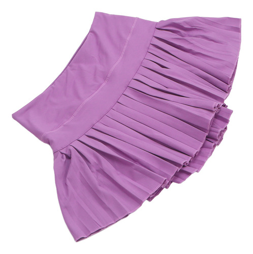 Falda Deportiva Plisada De Tenis Con Bolsillos En S, Faldas