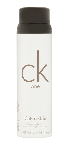 Spray Para Cuerpo 5.4 Onzas Ck One Por Calvin Klein