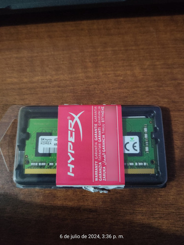 Memoria Ram Sk Hynix 4gb 2666mhz Ddr4 So-dimm Nueva (Usado)