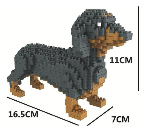 Quebra-cabeça, Modelo J, De Um Dachshund, 898 Peças