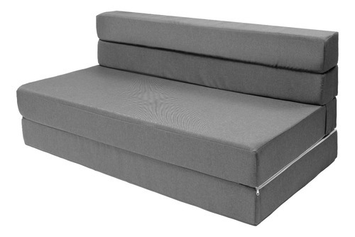 Sofa Cama Queen Size Cozy Plegable | Memory Foam Home Color Gris claro