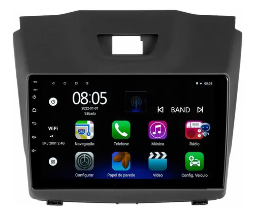 comprar Multimidia Gm S10 2012u002F2013 Android Auto Carplay 2gb 32gb 9p