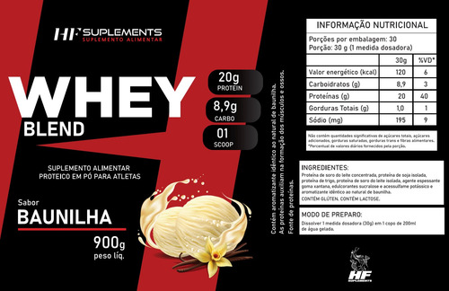 Whey Protein Baunilha 900g+pré Treino Lim+creatina 150g+coq Baunilha