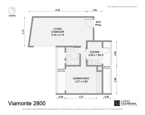 Departamento Venta Semipiso 2 Ambientes Recoleta Apto Credito