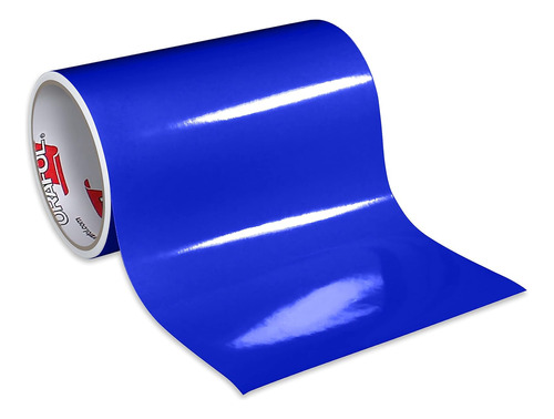 12  X 10 Ft Roll Of  751 Blue Vinyl For Craft Cutters A...