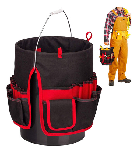 Cubo De Almacenamiento De Herramientasbolsa Para Cinturón