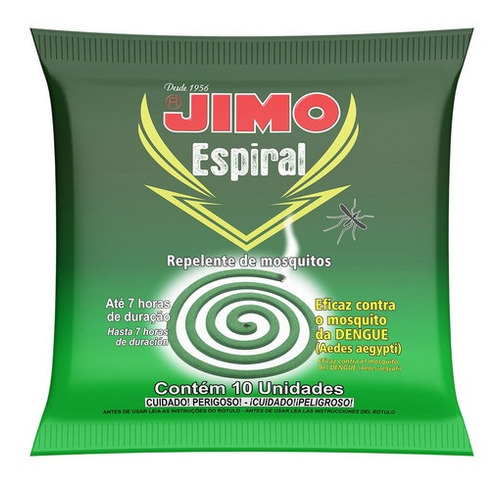 Jimo Espiral Repelente De Mosquitos Com 10 Unidades