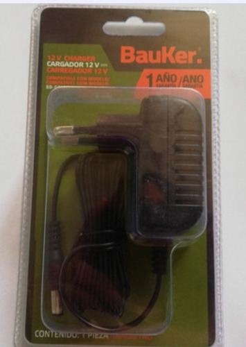 Accesorio Para Taladro Bater1a 12v+cargador 12v Bauker