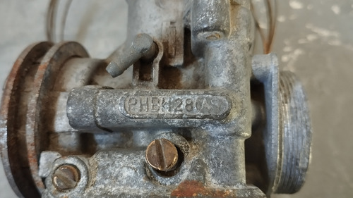 Antiguo Carburador De Moto Original Dellorto Phbh28 (Usado)