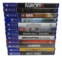 Comprar Lote 3 Jogos De Ps4 Ou Ps3 Originais! Escolha Seus Jogos!