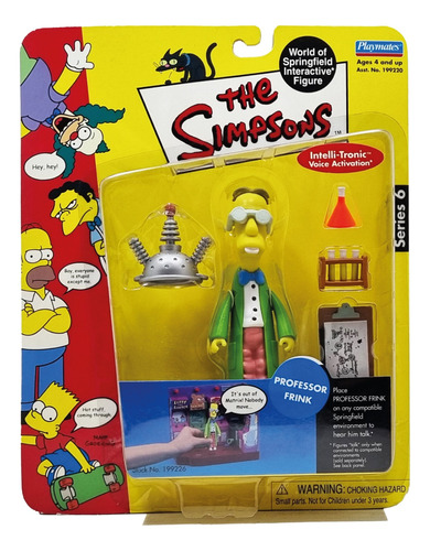 Playmates - The Simpsons - Professor Frink - Nuevo