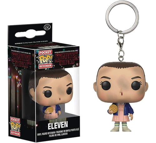 Stranger Things - Eleven With Eggos Llavero - Darkside Bros