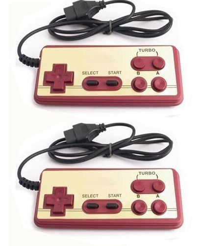 X2 Joystick Ficha 9 Pin Clasico Compatible Para Family Game