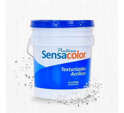 Pasta Texturizada Clasica Cubeta 19 Lts Color Blanco