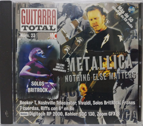 Guitarra Total Num 23 Cd  Guia Para Guitarristas Volumen 2 