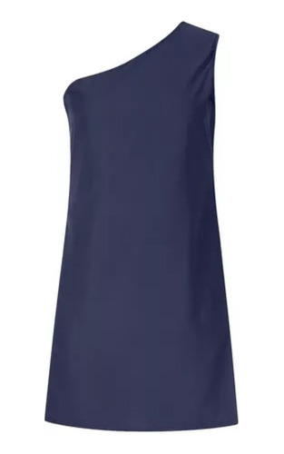 Mini Vestido Sin Mangas Con Hombros Descubiertos Para Mujer
