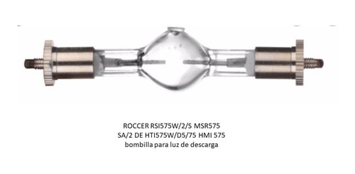 Foco Roccer Rsi 575/2 Lampara Descarga 