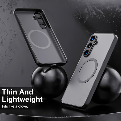 Funda Magnética Para Teléfono Samsung Galaxy A56 A36 A55 A16 A35 A25 A54 A53 A33 A15 A13 A14 A52 A32 A12 Funda A Prueba De Golpes