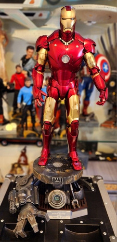 Iron Man Mark Iii Hot Toys Deluxe Escala 1/4