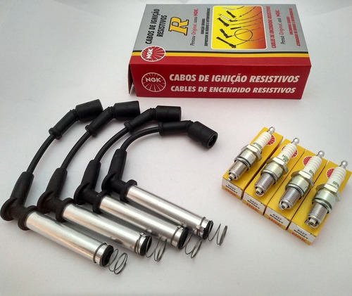Imagen 8 de 10 de Kit Cables+bujias Ngk Chevrolet Prisma 12/ Onix 1.4 Cuotas