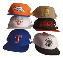 Comprar Gorras Planas Bordadas, Mayoreo, Lote De 10 Piezas