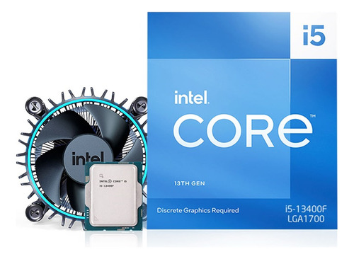 Procesador Intel Core I5-13400f, 2.5ghz, 6+4 Cores, Lga1700