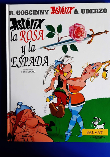 Libro Comic Asterix - Rosa Y Espada - Ed Tapa Dura - Nuevo