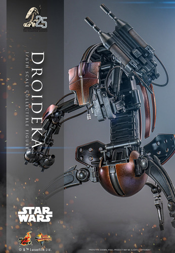 Preventa Hot Toys Droideka Star Wars Sixth Scale Figure