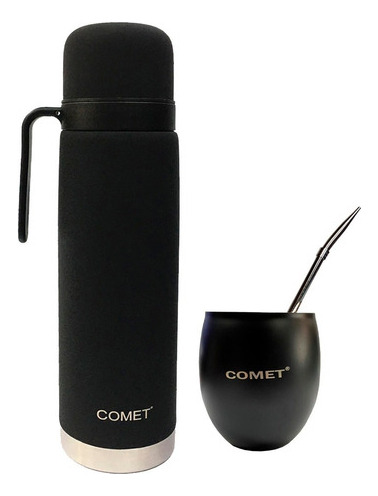 Combo Termo 1l Comet , Mate Comet Y Bombilla I Css ®