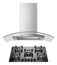 Comprar Combo: Cocina Empotable A Gas 5 Quemadores Electrolux 75cm (