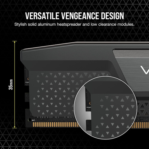 Ram Ddr5 Corsair Vengeance, 32 Gb, 5600 Mhz, Cl40, Intel Xmp