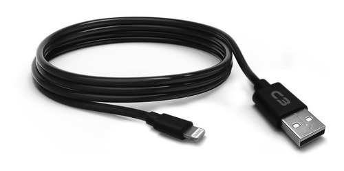 Cabo Lightning 1m Preto C3 Plus