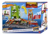 Comprar Hot Wheels City Track Estacion De Gasolina Con Cargadores Ev