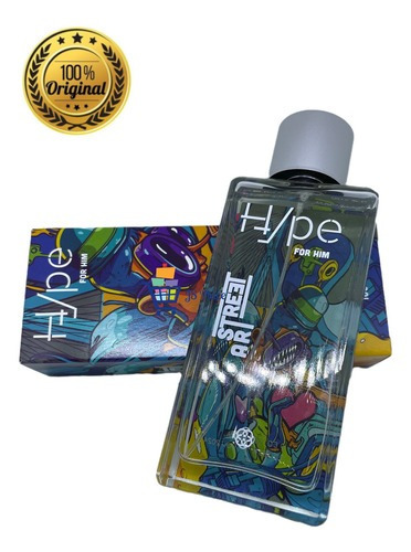 Perfume Hinode Hype Ink Art para hombre Deo Colônia 100ml