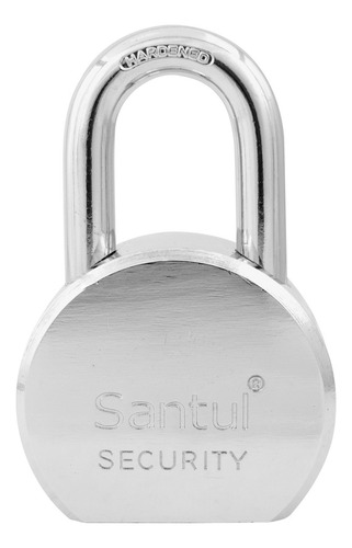 Candado Acero 65mm Máx Seguridad Llave Tradic Gancho Estánda