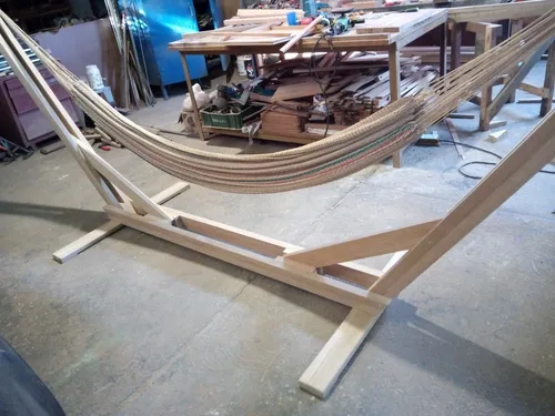 Base De Madera Para Hamaca