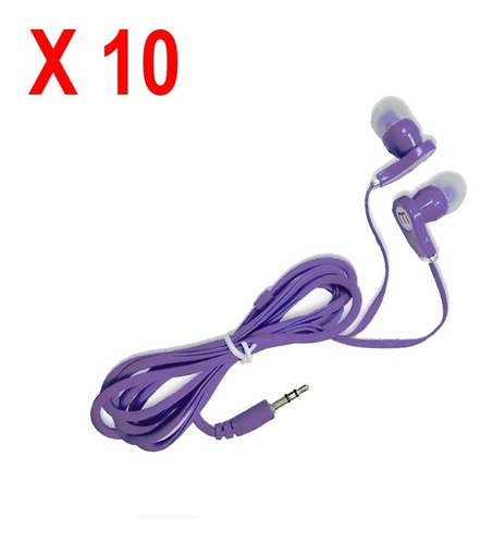 Imagen 2 de 8 de X10 Auriculares In-ear Con Cable Jack 3.5 Mm Deportivos