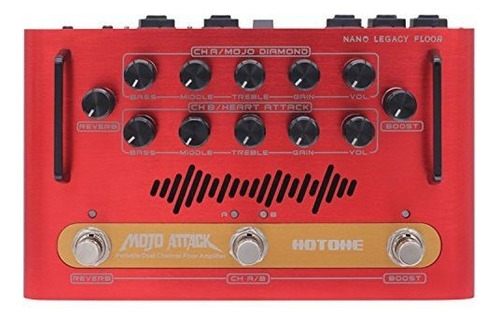 Hotone 276700 Mojoattack Portátil Amplificador De Doble Canal Piso