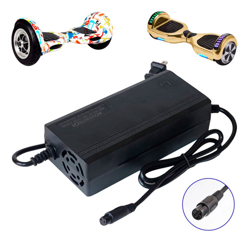 Cargador Para Hoverboard Smart Balance De 36v Bateria Litio 