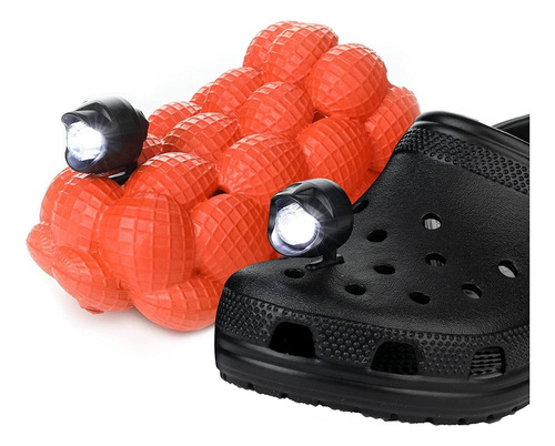 Faro Croc, 2 Luces Led Para Calzado Impermeable Croc Ipx5