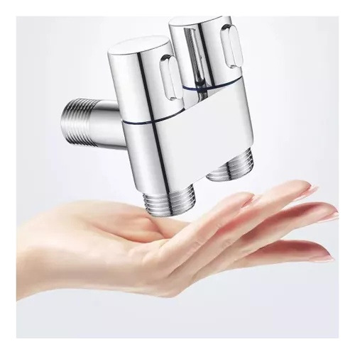 Válvula Angular De 3 Vías Y 2 Salidas, Distribuidor De Agua