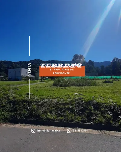 Venta De Terrenos. Barrio Privado Aires De Pedemonte