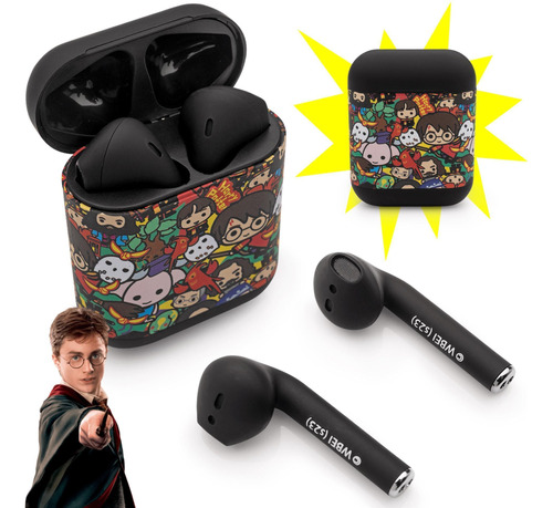 Fone De Ouvido Sem Fio Harry Potter Earbuds Bluetooth 5.0