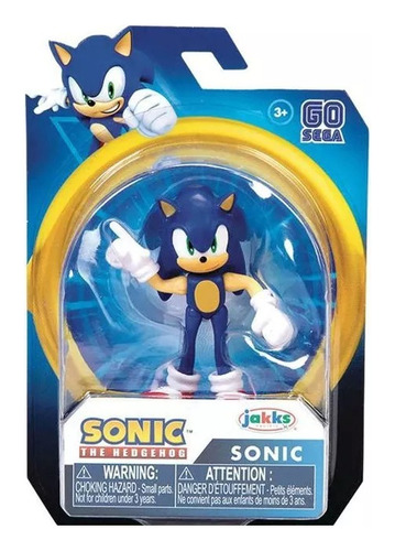 Sonic Figura Articulada 7cm Pelicula Sonic The Hedgehog 683