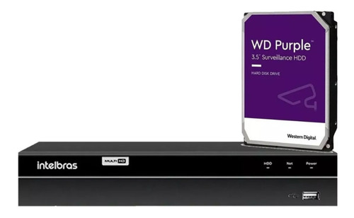 Mhdx 1204 C/ Hd 1tb - Stand Alone 4 Cameras - Intelbras