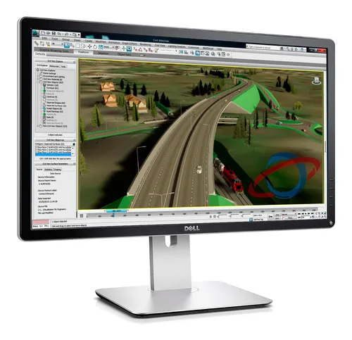 Monitor Dell Ultra HD 4K P2415q de 24 pulgadas, color negro
