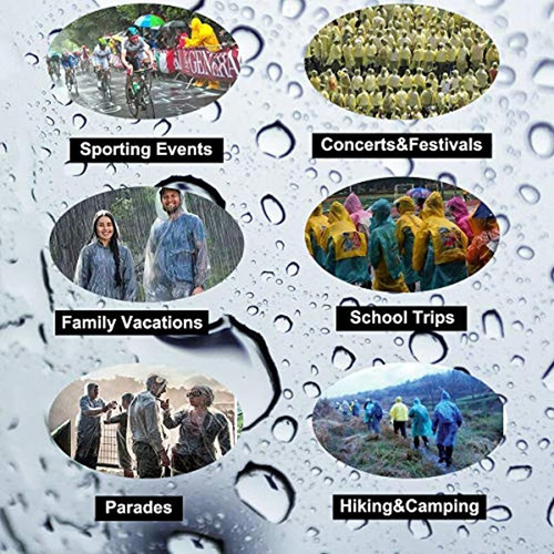 Poncho De Lluvia Para Adultos
