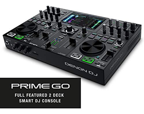 Imagen 1 de 6 de Denon Dj Prime Go Portátil 2 Canales Enlace Wifi Táctil