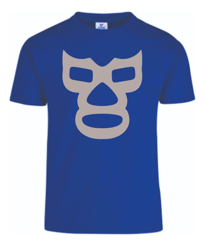 Blue Demon Plata Playera Algodón Hombre Color Azul Mod. 01