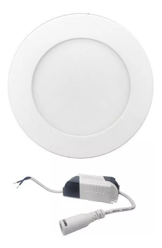 Lampara Led 3w Empotrable Luz Blanca Circular